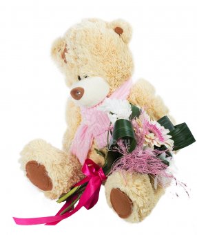 Romantic teddy bear